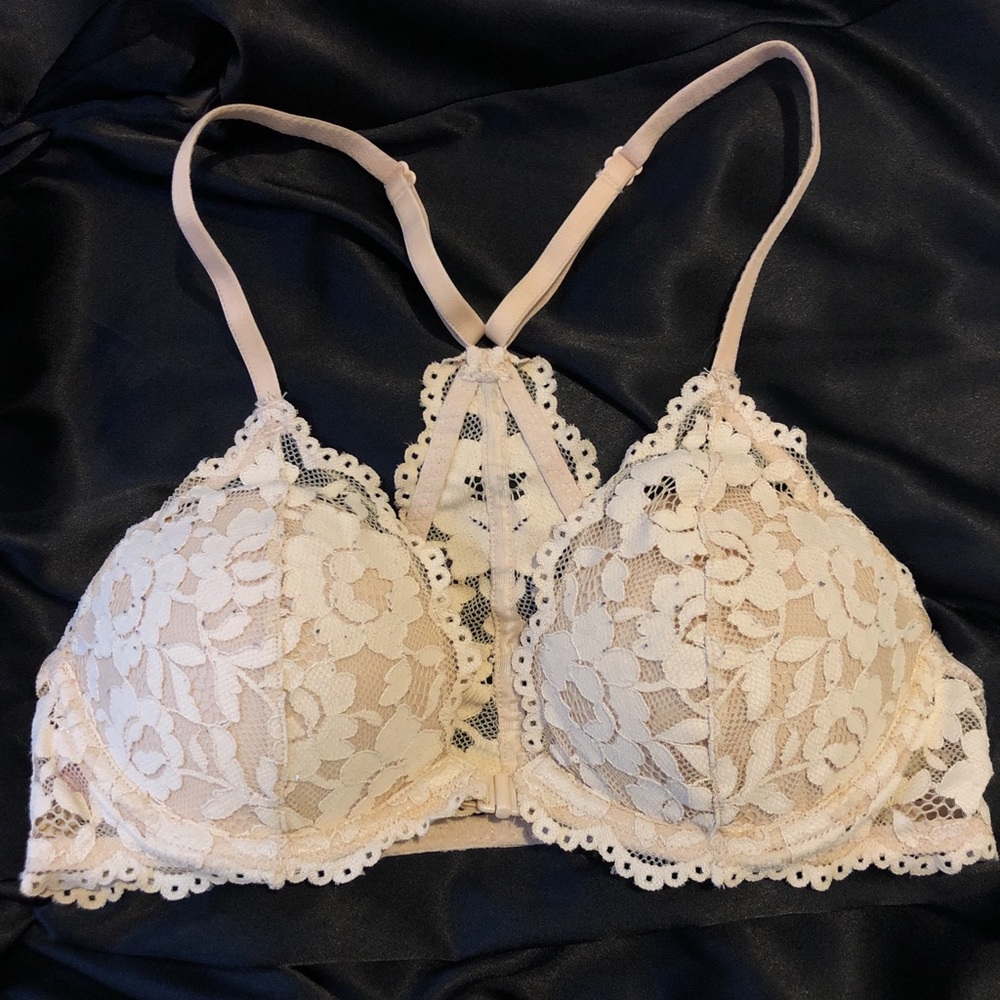 PINK push up brallette- 32B